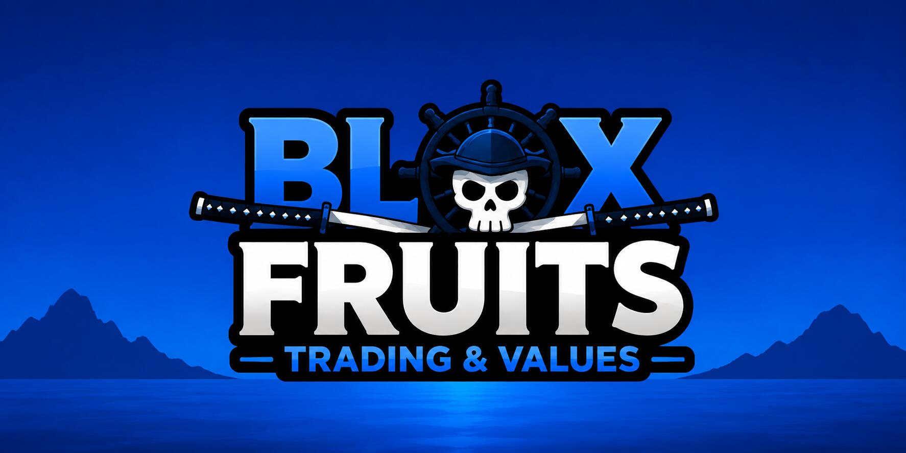 Discovery splash banner for Blox Fruits | Trading, Stock & Values Discord server