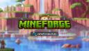 Discovery splash banner for MineForge ID | Minecraft Discord server