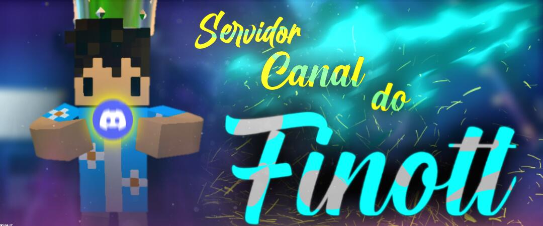 Discovery splash banner for Canal do Finott - #16K Discord server