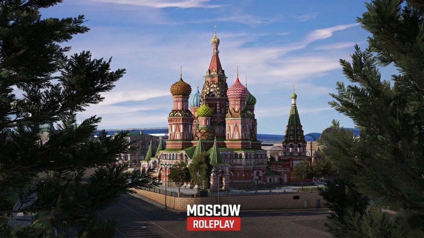 Discovery splash banner for Moscow RP Discord server