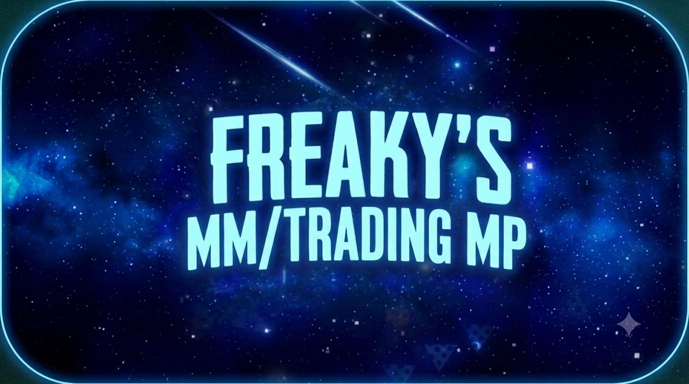 Discovery splash banner for Freaky's Trading & Middleman Marketplace Discord server