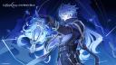 Discovery splash banner for flins  🕯  social . giveaways . guild tags . genshin impact Discord server