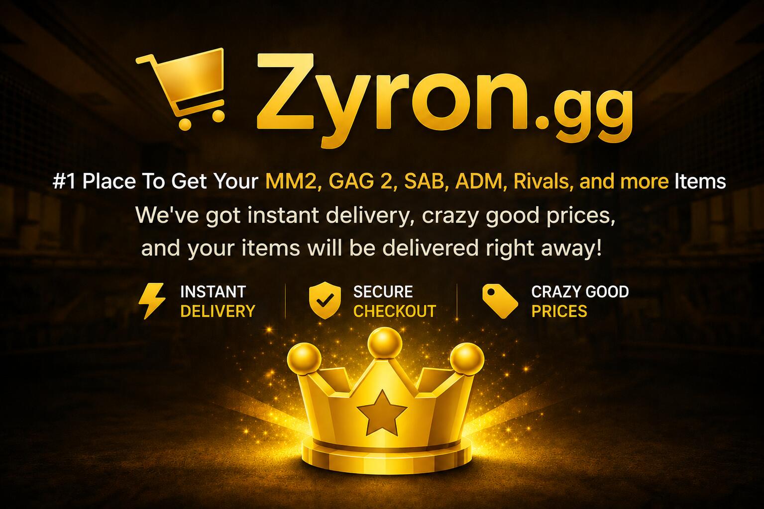 Discovery splash banner for Zyron.gg Discord server