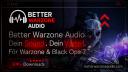 Discovery splash banner for Better Warzone Audio Discord server