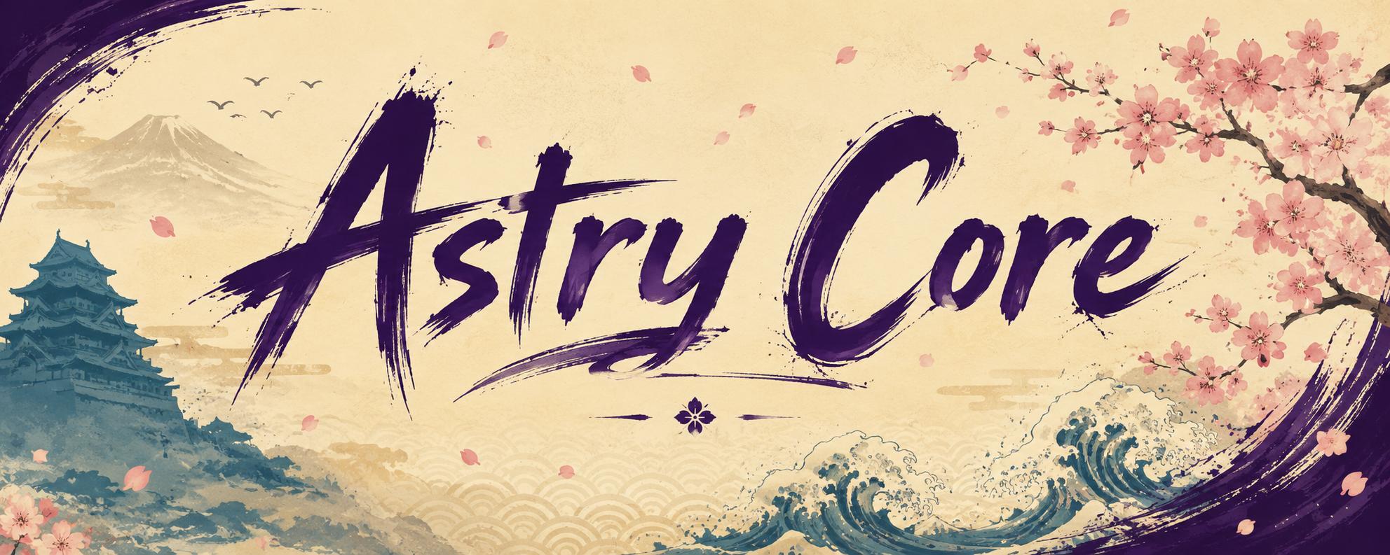 Discovery splash banner for Astry | Core Discord server