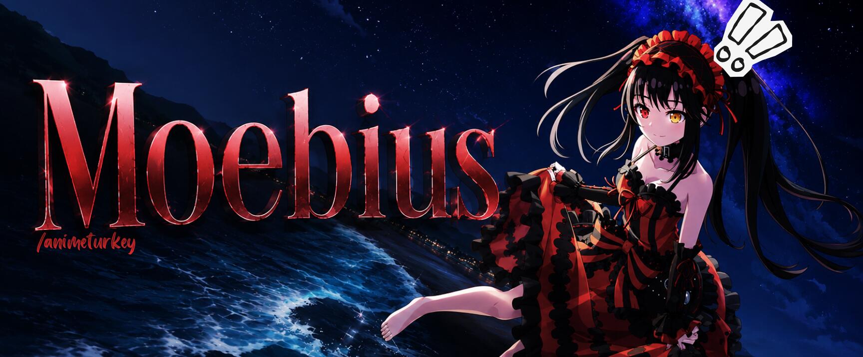 Discovery splash banner for Moebius Kingdom | Anime 〜 Oyun #PUNPUN Discord server