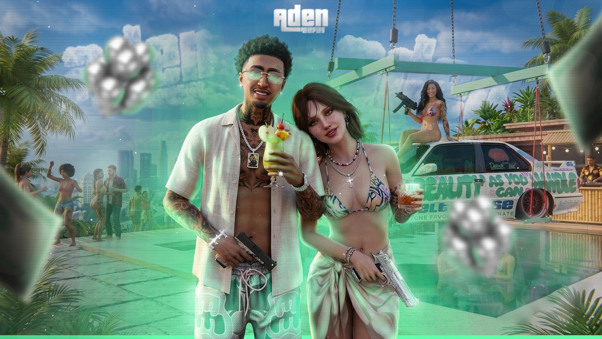 Discovery splash banner for ADEN ROLEPLAY - BAKIM Discord server
