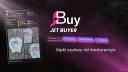 Discovery splash banner for JetBuy - Vinted Oaza Discord server