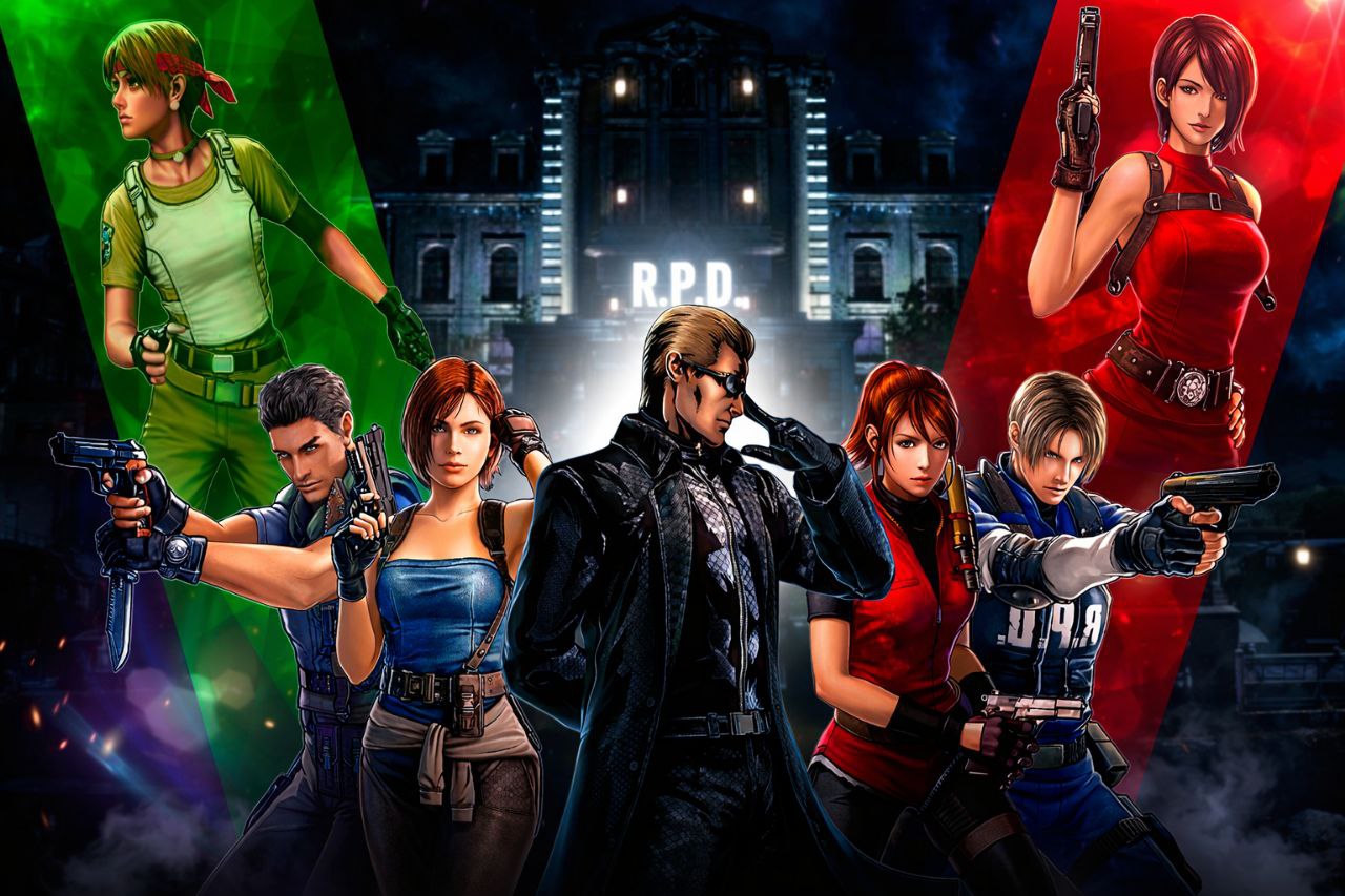 Discovery splash banner for Raccoon City Discord server