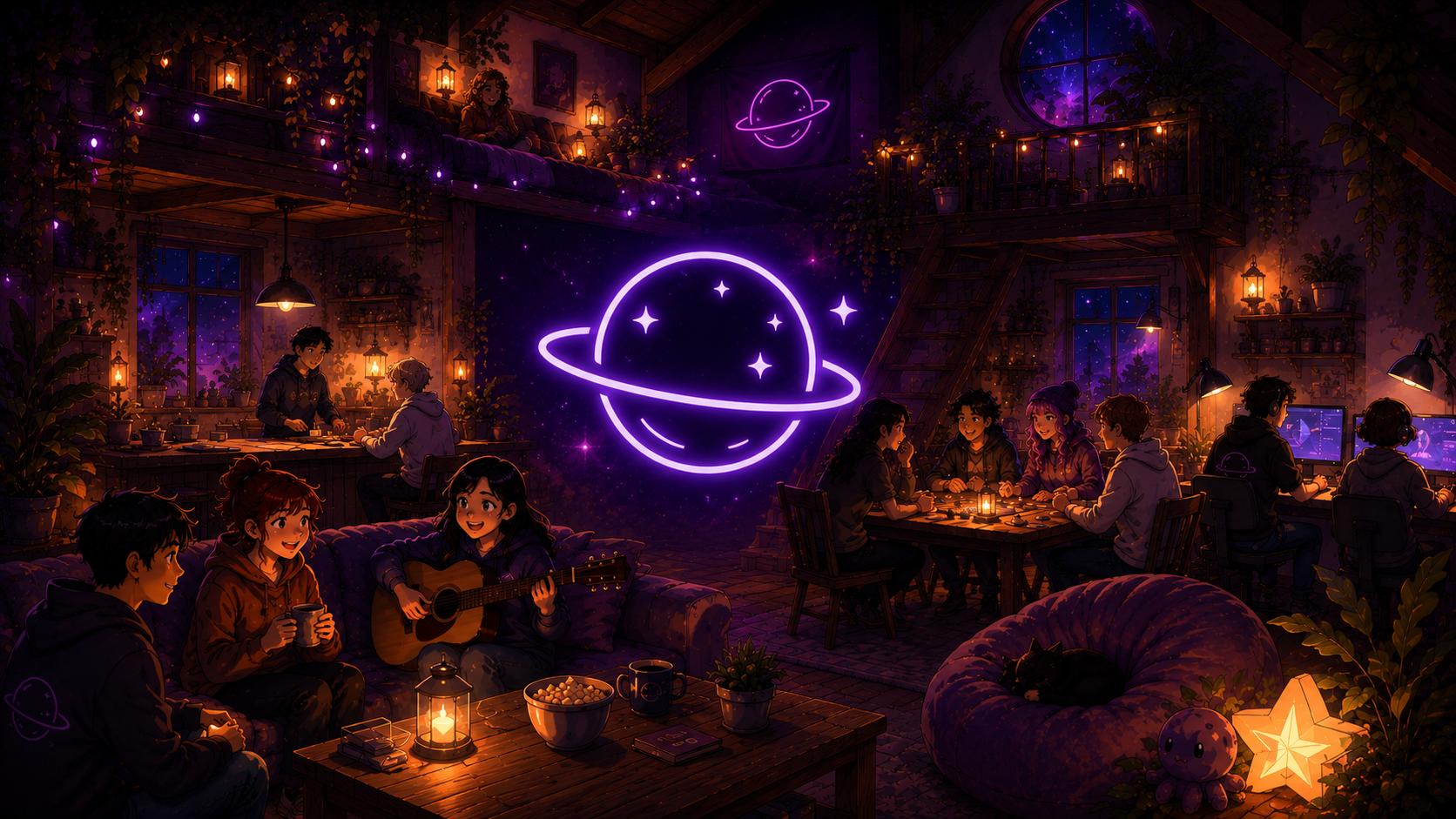 Discovery splash banner for 𝑶𝑺𝑴𝑶𝑺 🪐 Discord server