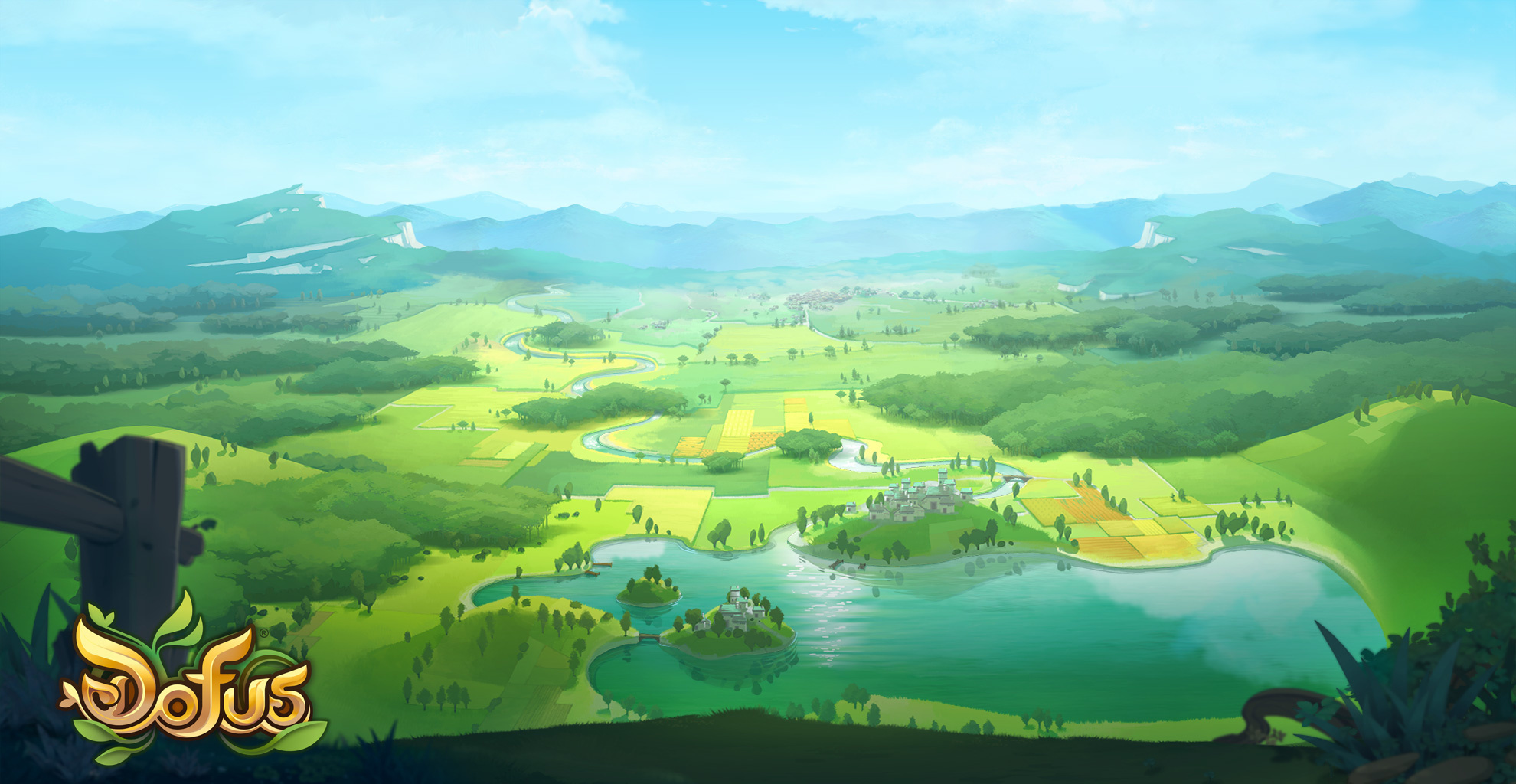 Discovery splash banner for Dofusbook Discord server