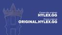 Discovery splash banner for Hylex - Minecraft Discord server
