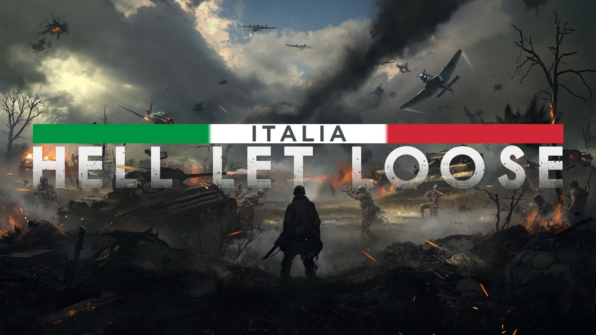 Discovery splash banner for Hell Let Loose Italia Discord server