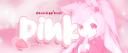 Discovery splash banner for Ი ᰍ ݃ ݁ᣟ݂ pink paradise・chatting・ server tag・giveaways ・bunny ・cute ・kawaii ・venting Discord server
