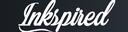 Discovery splash banner for Inkspired - getinkspired.com Discord server