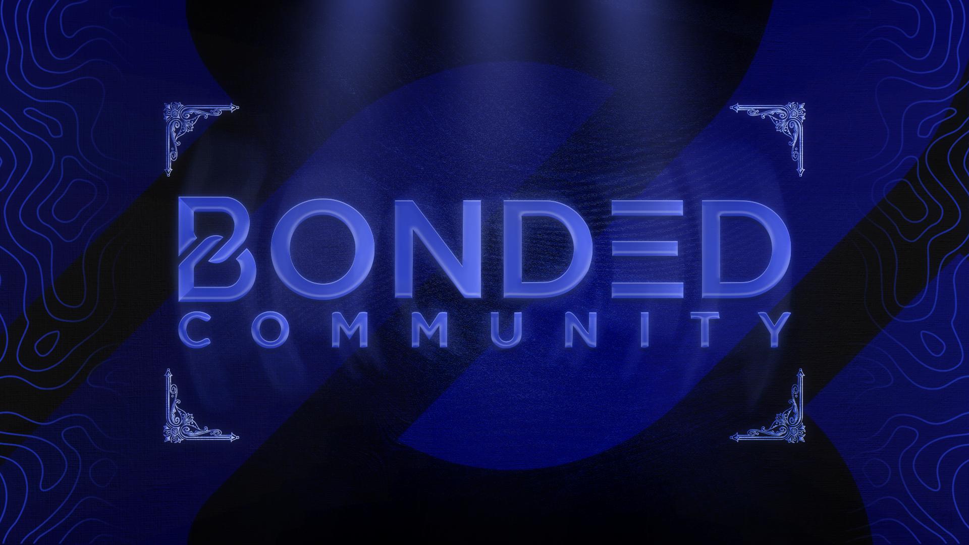 Discovery splash banner for BONDED ( Betrayal can never win ) Discord server